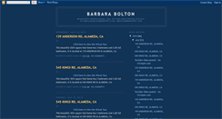 Desktop Screenshot of barbaraboltonrealty.blogspot.com