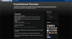Desktop Screenshot of constitutional-cherokee.blogspot.com