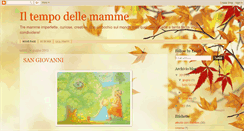 Desktop Screenshot of iltempodellemamme.blogspot.com