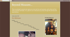Desktop Screenshot of doeren-beyondmeasure.blogspot.com