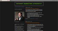 Desktop Screenshot of internetmarketingstrategist.blogspot.com