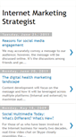 Mobile Screenshot of internetmarketingstrategist.blogspot.com