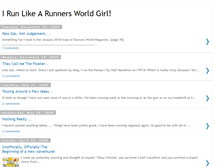 Tablet Screenshot of irunlikearunnersworldgirl.blogspot.com