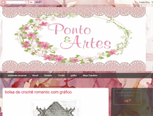 Tablet Screenshot of pontoeartes.blogspot.com