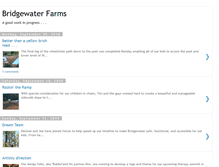 Tablet Screenshot of bridgewaterfarms.blogspot.com