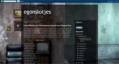 Desktop Screenshot of egonslotjes.blogspot.com