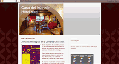 Desktop Screenshot of casa-del-infanzon.blogspot.com