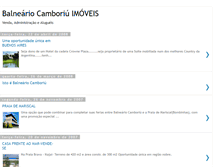 Tablet Screenshot of camboriuimobiliario.blogspot.com