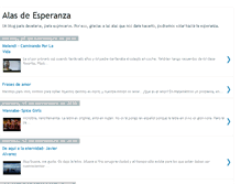 Tablet Screenshot of alasdeesperanza-amor.blogspot.com