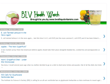 Tablet Screenshot of bestliquidvitamins.blogspot.com