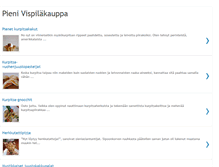 Tablet Screenshot of pienivispilakauppa.blogspot.com
