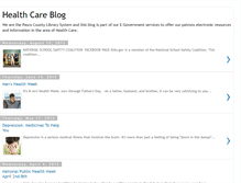 Tablet Screenshot of pclshealthcare.blogspot.com