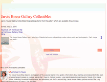Tablet Screenshot of jarvishousegallerycollectibles.blogspot.com