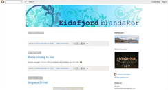 Desktop Screenshot of eidsfjordblandakor.blogspot.com