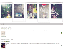 Tablet Screenshot of ijustlovetoday.blogspot.com