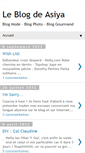 Mobile Screenshot of le-blog-de-asiya.blogspot.com