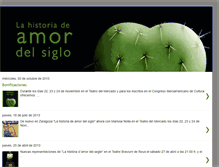 Tablet Screenshot of lahistoriadeamordelsiglo.blogspot.com