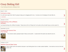 Tablet Screenshot of crazybakinggirl.blogspot.com