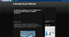 Desktop Screenshot of cocheselectricos.blogspot.com