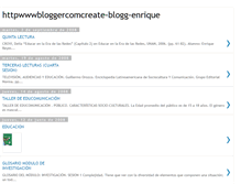 Tablet Screenshot of httpwwwbloggercomcreate-blogg-enrique.blogspot.com