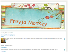 Tablet Screenshot of freyjamonkey.blogspot.com