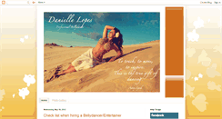 Desktop Screenshot of daniellelopesbellydancer.blogspot.com