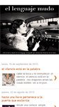Mobile Screenshot of ellenguajemudodelosneutrinos.blogspot.com