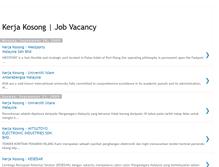 Tablet Screenshot of kerjakosong-malaysia.blogspot.com