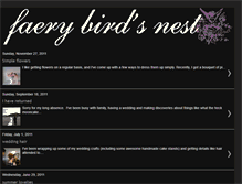 Tablet Screenshot of faerybird.blogspot.com