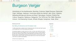 Desktop Screenshot of burgeonverger.blogspot.com