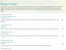 Tablet Screenshot of burgeonverger.blogspot.com