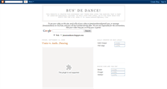 Desktop Screenshot of jamaicandance.blogspot.com