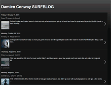 Tablet Screenshot of damienconway.blogspot.com