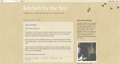 Desktop Screenshot of kitchenbythesea.blogspot.com