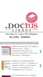 Mobile Screenshot of doctuslibros.blogspot.com