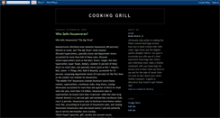 Desktop Screenshot of cookinggrill.blogspot.com
