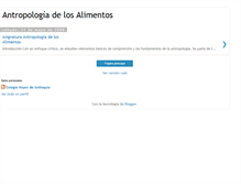 Tablet Screenshot of antropologiadelosalimentos.blogspot.com