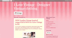 Desktop Screenshot of ilovevintagesa.blogspot.com