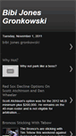 Mobile Screenshot of bibijonesgronkowski.blogspot.com