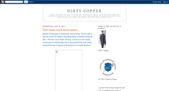 Desktop Screenshot of dirtycopper.blogspot.com