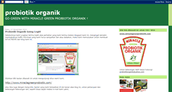 Desktop Screenshot of probiotikorganik.blogspot.com