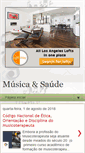 Mobile Screenshot of musicasaude.blogspot.com