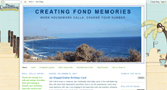 Desktop Screenshot of creatingfondmemories.blogspot.com