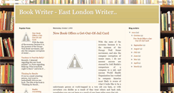 Desktop Screenshot of eastlondonwriter.blogspot.com