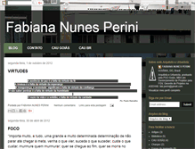 Tablet Screenshot of fabiananunesperini.blogspot.com