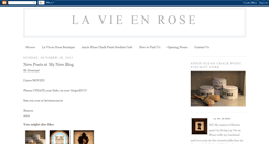 Desktop Screenshot of lavieenroseblog.blogspot.com