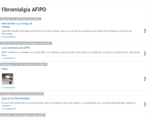 Tablet Screenshot of fibromialgiaafipo.blogspot.com