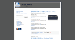 Desktop Screenshot of epsondrivers.blogspot.com