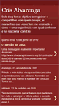 Mobile Screenshot of cris-jesusmeusenhor.blogspot.com