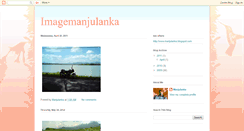 Desktop Screenshot of imagemanjulanka.blogspot.com